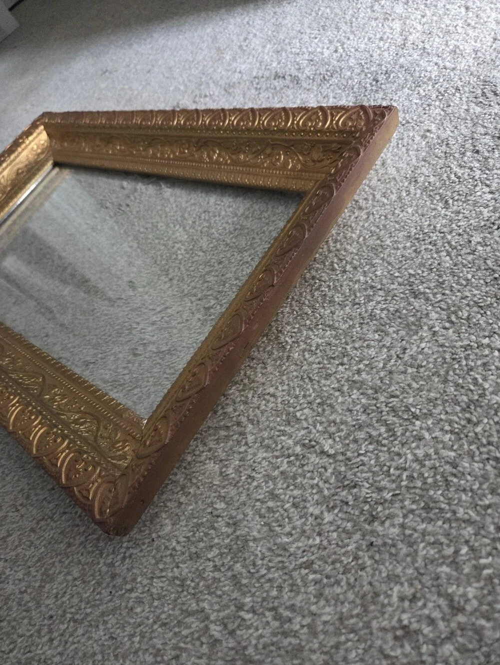 Vintage Gold Hollywood Regency Wood Frame